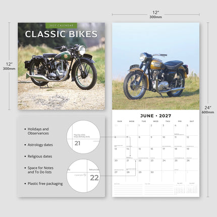 Red Robin Classic Bikes Kalender 2027