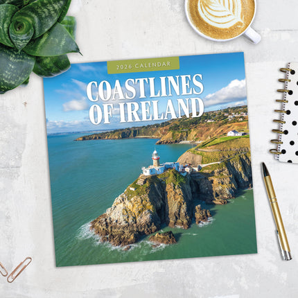 Red Robin Coastlines of Ireland Kalender 2026