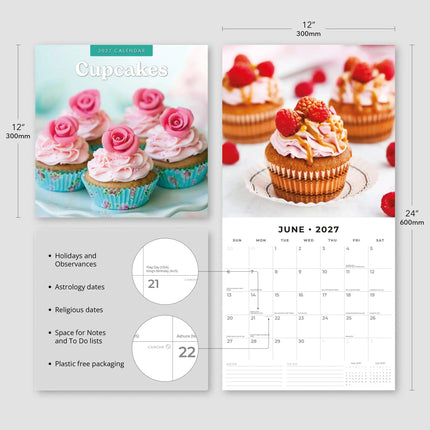 Red Robin Cupcakes Kalender 2027