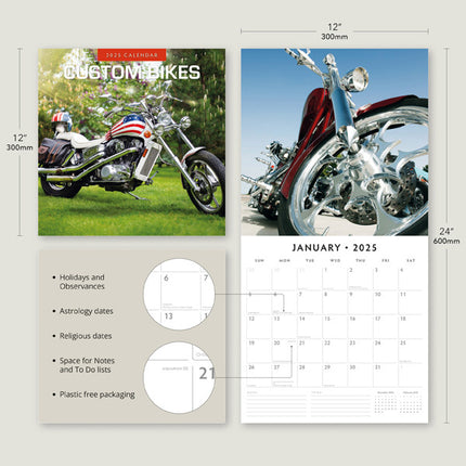 Red Robin Custom Bikes Kalender 2025