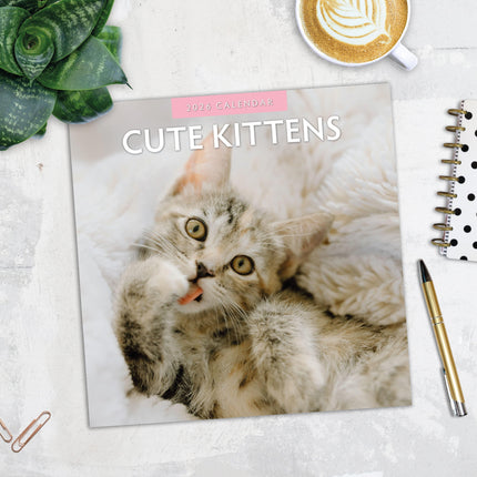 Red Robin Cute Kittens Kalender 2026