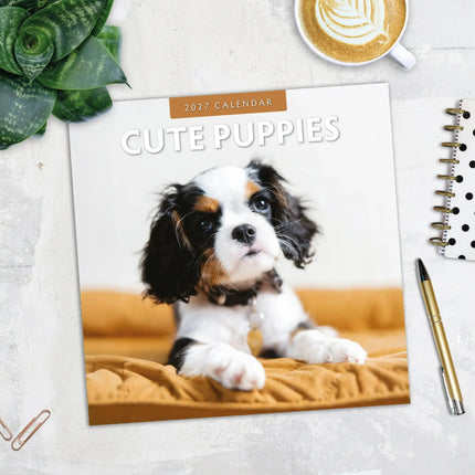 Red Robin Cute Puppies Kalender 2027