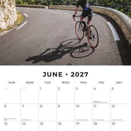 Red Robin Cycling Kalender 2027