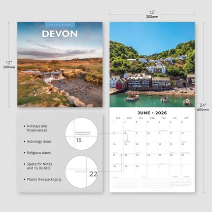 Red Robin Devon Kalender 2026