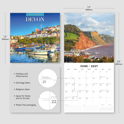 Red Robin Devon Kalender 2027