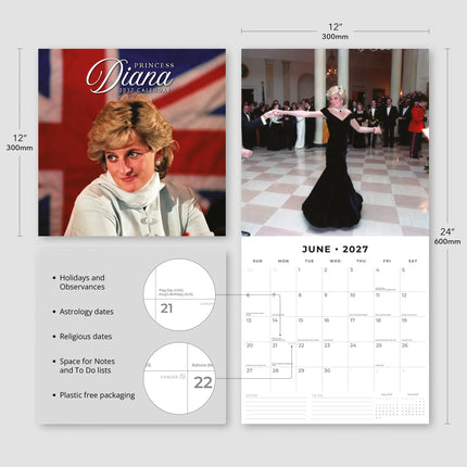 Red Robin Diana Kalender 2027