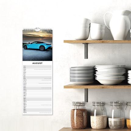 Red Robin Dreamcars Slimline Kalender 2026