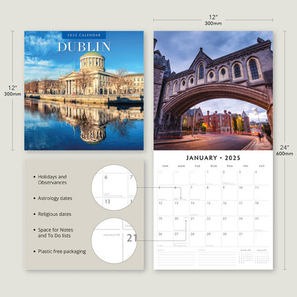 Red Robin Dublin Kalender 2025