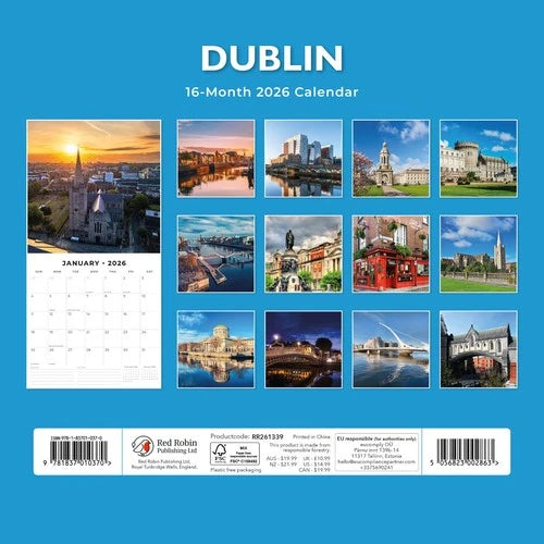 Red Robin Dublin Kalender 2026