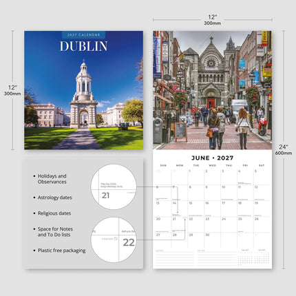 Red Robin Dublin Kalender 2027