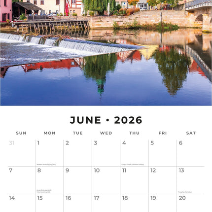 Red Robin Duitsland Kalender 2026