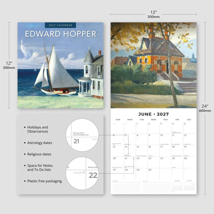 Red Robin Edward Hopper Kalender 2027