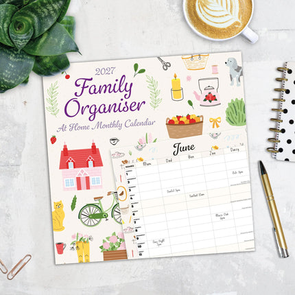 Red Robin Family Organiser At Home 2027