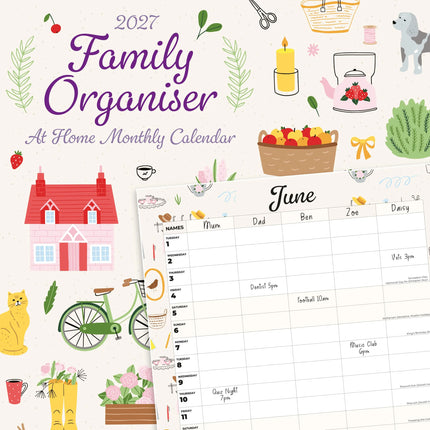 Red Robin Family Organiser At Home 2027