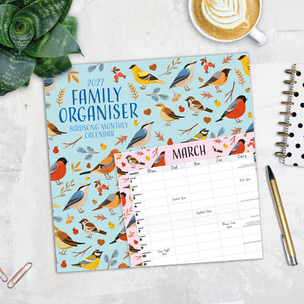 Red Robin Family Organiser Birdsong 2027