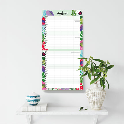 Red Robin Family Organiser Floral 2027