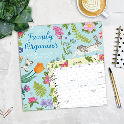 Red Robin Family Organiser Nature 2027
