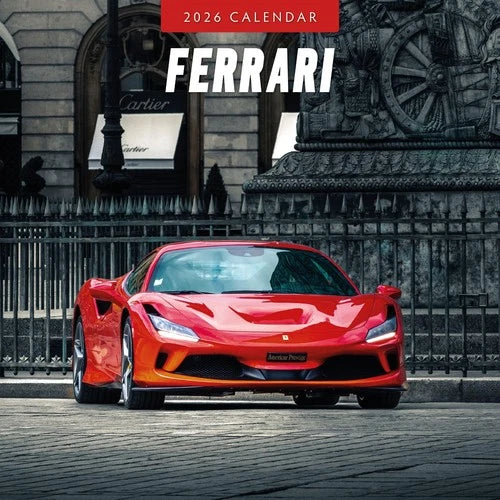 Red Robin Ferrari Kalender 2026