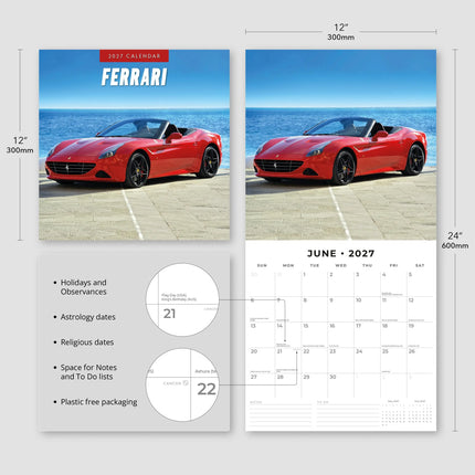 Red Robin Ferrari Kalender 2027