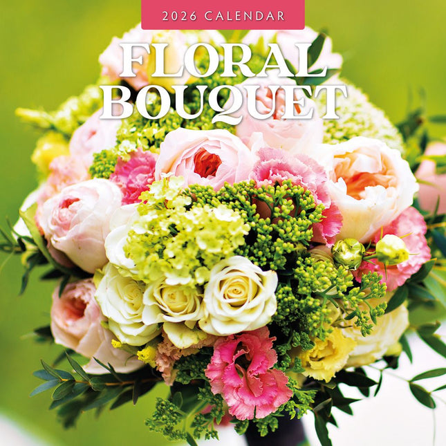Red Robin Floral Bouquet Kalender 2026
