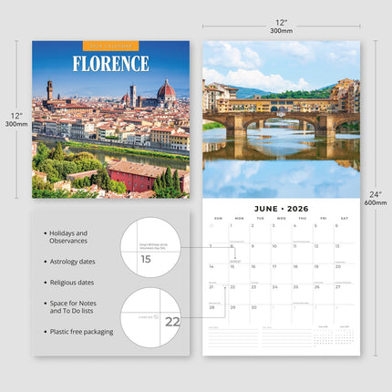 Red Robin Florence Kalender 2026