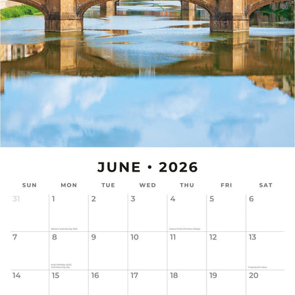 Red Robin Florence Kalender 2026