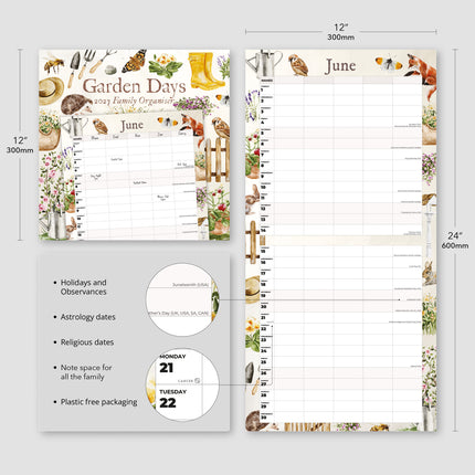 Red Robin Garden Days Family Organiser 2027