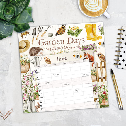 Red Robin Garden Days Family Organiser 2027