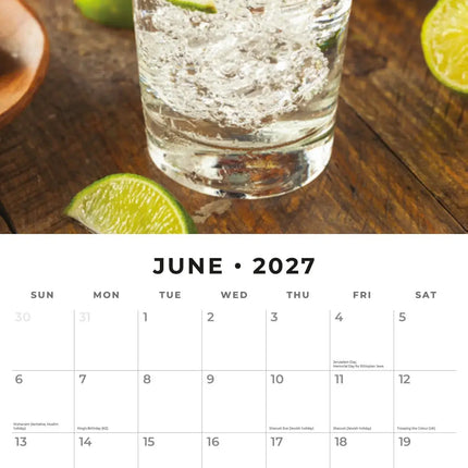 Red Robin Gin O'Clock Kalender 2027