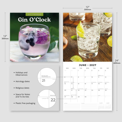 Red Robin Gin O'Clock Kalender 2027