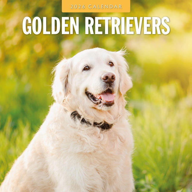 Red Robin Golden Retriever Kalender 2026
