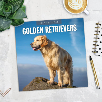 Red Robin Golden Retriever Kalender 2027