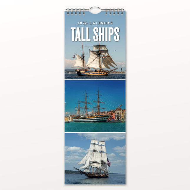 Red Robin Grote Schepen Slimline Kalender 2026