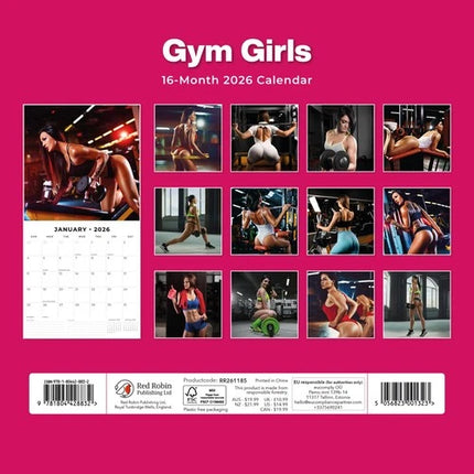Red Robin Gym Girls Kalender 2026