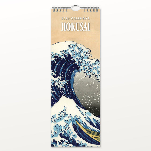 Red Robin Hokusai Slimline Kalender 2026