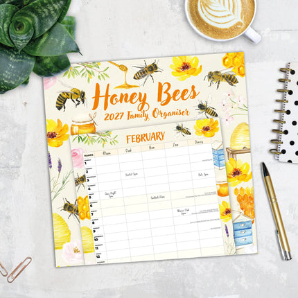 Red Robin Honey Bees Family Organiser 2027
