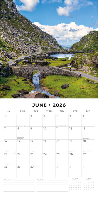Red Robin Ierland Kalender 2026