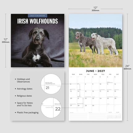 Red Robin Ierse Wolfshond Kalender 2027