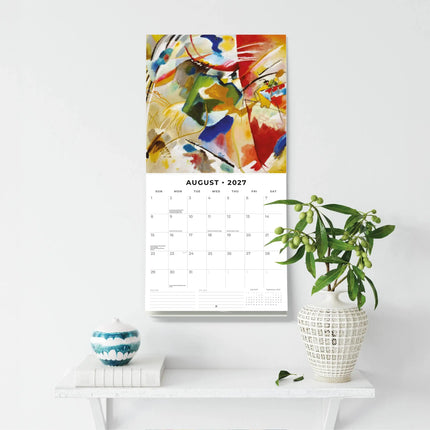 Red Robin Kandinsky Kalender 2027