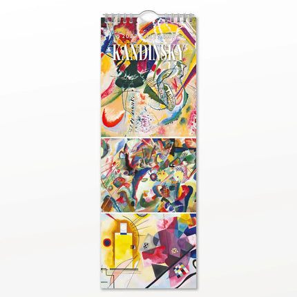 Red Robin Kandinsky Slimline Kalender 2027