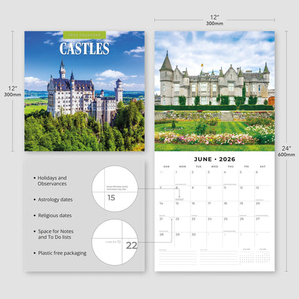 Red Robin Kastelen Kalender 2026