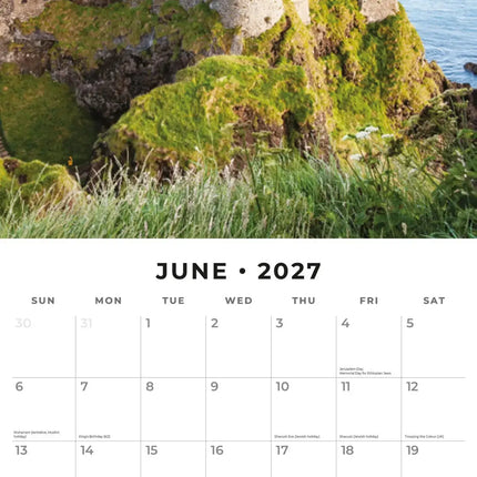 Red Robin Kastelen Kalender 2027