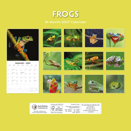 Red Robin Kikker Kalender 2027