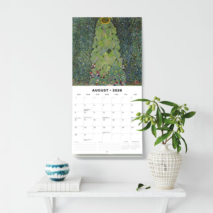 Red Robin Klimt Kalender 2026