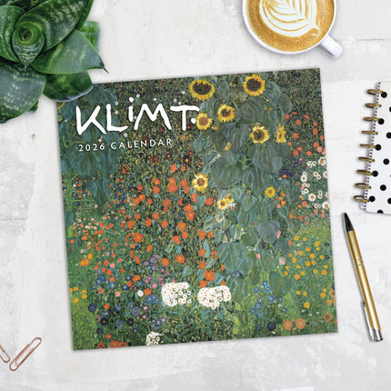 Red Robin Klimt Kalender 2026