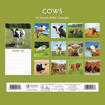 Red Robin Koeien Kalender 2026