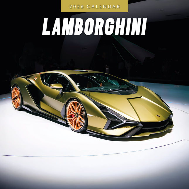 Red Robin Lamborghini Kalender 2026
