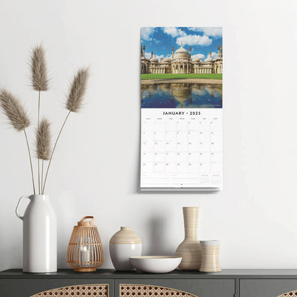 Red Robin Landmarks of Britain Kalender 2025