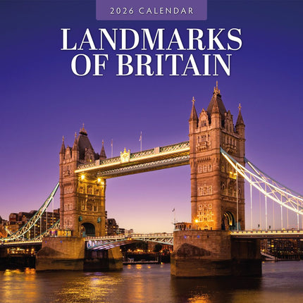 Red Robin Landmarks of Britain Kalender 2026
