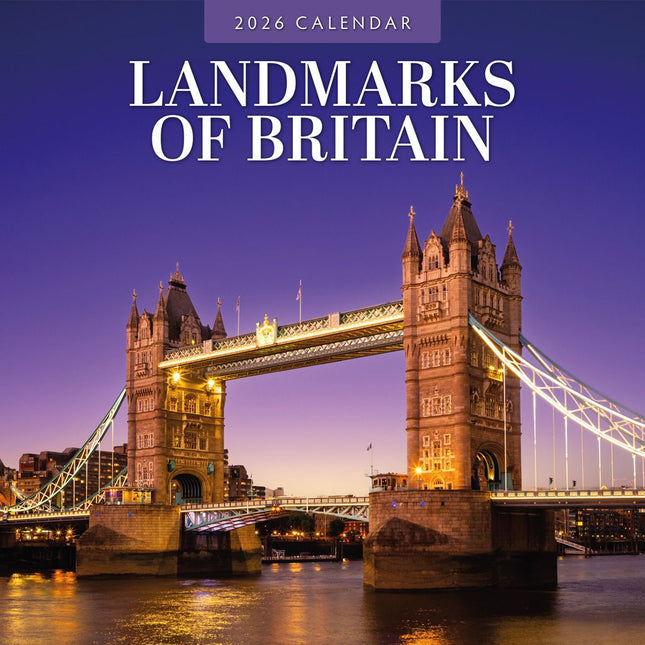 Red Robin Landmarks of Britain Kalender 2026